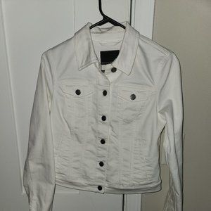 Banana Republic White Jean Jacket, xsmall
